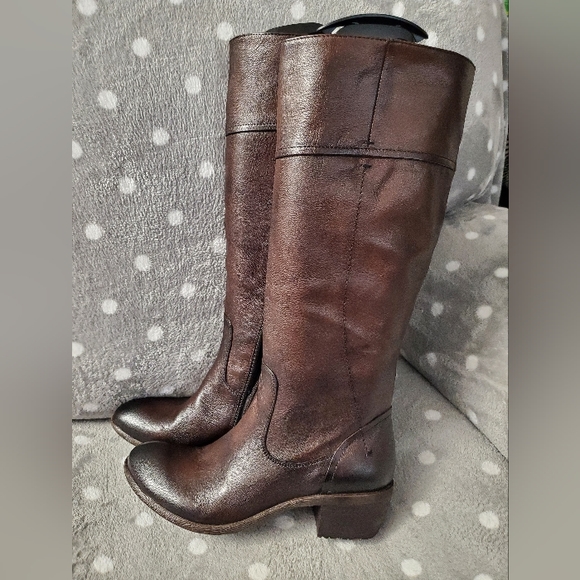Arnold Churgin Leather knee high boots - Brand new never worn - Picture 3 of 16